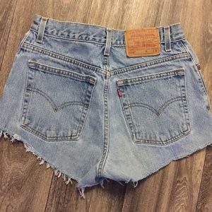 High waisted Levi's Shorts